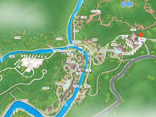 寿县结合景区手绘地图智慧导览和720全景技术，可以让景区更加“动”起来，为游客提供更加身临其境的导览体验。